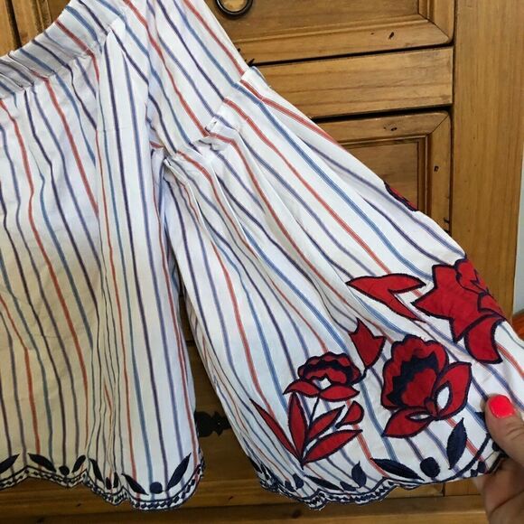 NWT Parker Dane Off-Shoulder Embroidered Blouse M - Picture 2 of 8